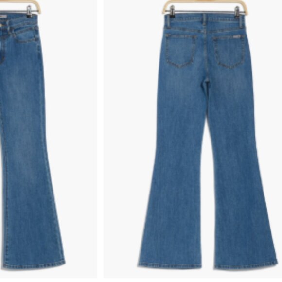 NEW JOE'S womens High Rise Flare Jeans anita  252 - Picture 8 of 8